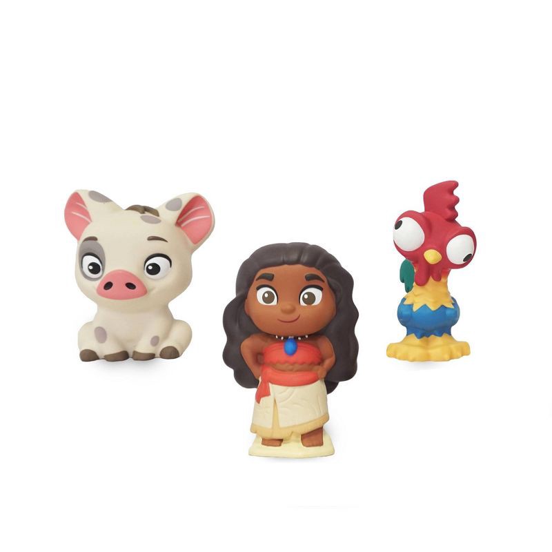 slide 3 of 4, Disney Moana Bath Toy Set - Disney store, 1 ct