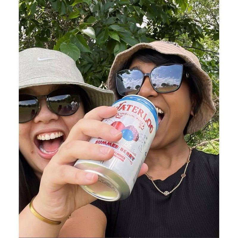 slide 6 of 6, Waterloo Sparkling Water Waterloo Summer Berry Sparkling Water - 8pk/12 fl oz Cans, 8 ct; 12 fl oz