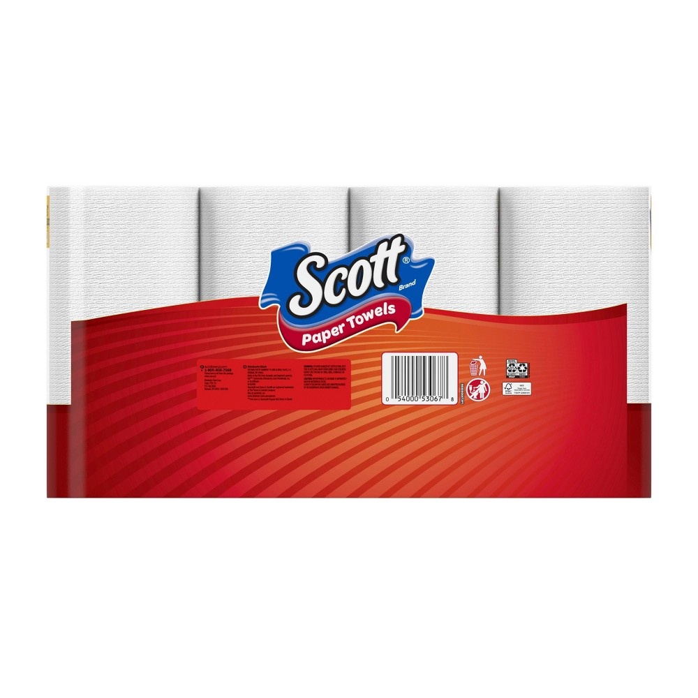 slide 3 of 8, Scott Choose-A-Sheet Paper Towels - 12 Double Rolls, 1 ct