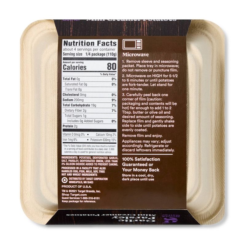 slide 2 of 6, Garlic Parsley Mini Creamer Potatoes - 16oz - Good & Gather™, 16 oz