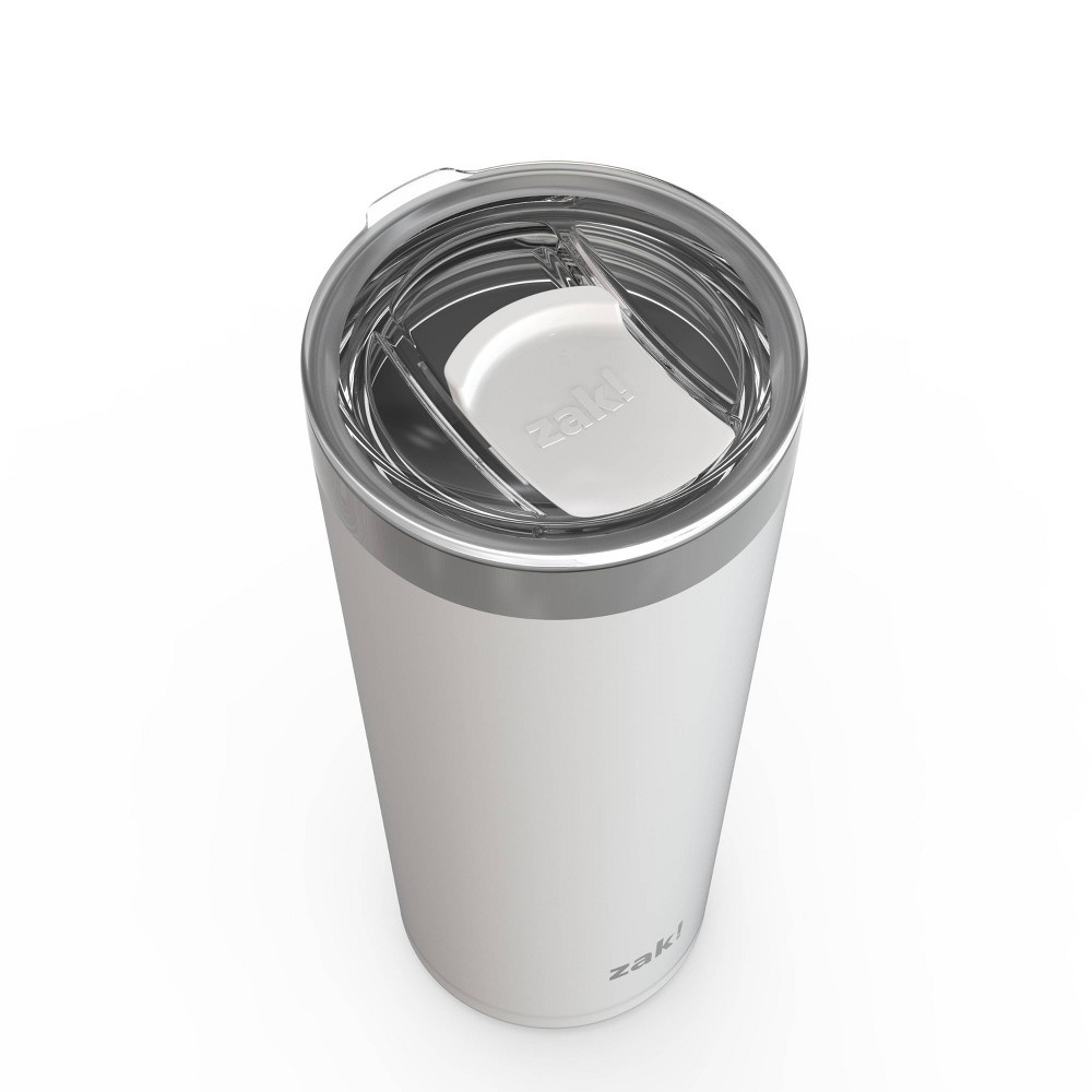 Zak Designs Zak! Designs 20oz Double Wall Stainless Steel Latah Tumbler  with Contour Lid - Green 1 ct