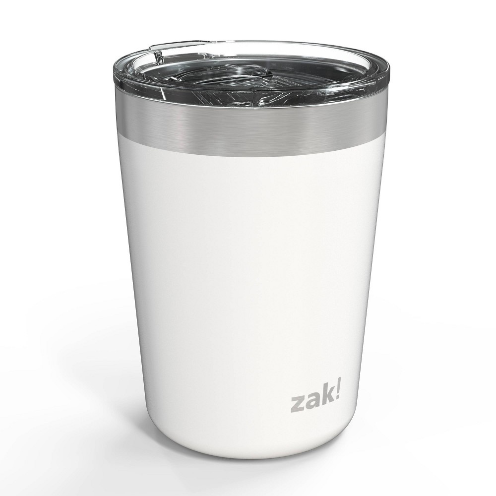 Zak! Designs Stainless Steel Double Wall Vacuum Tumbler, 12 oz