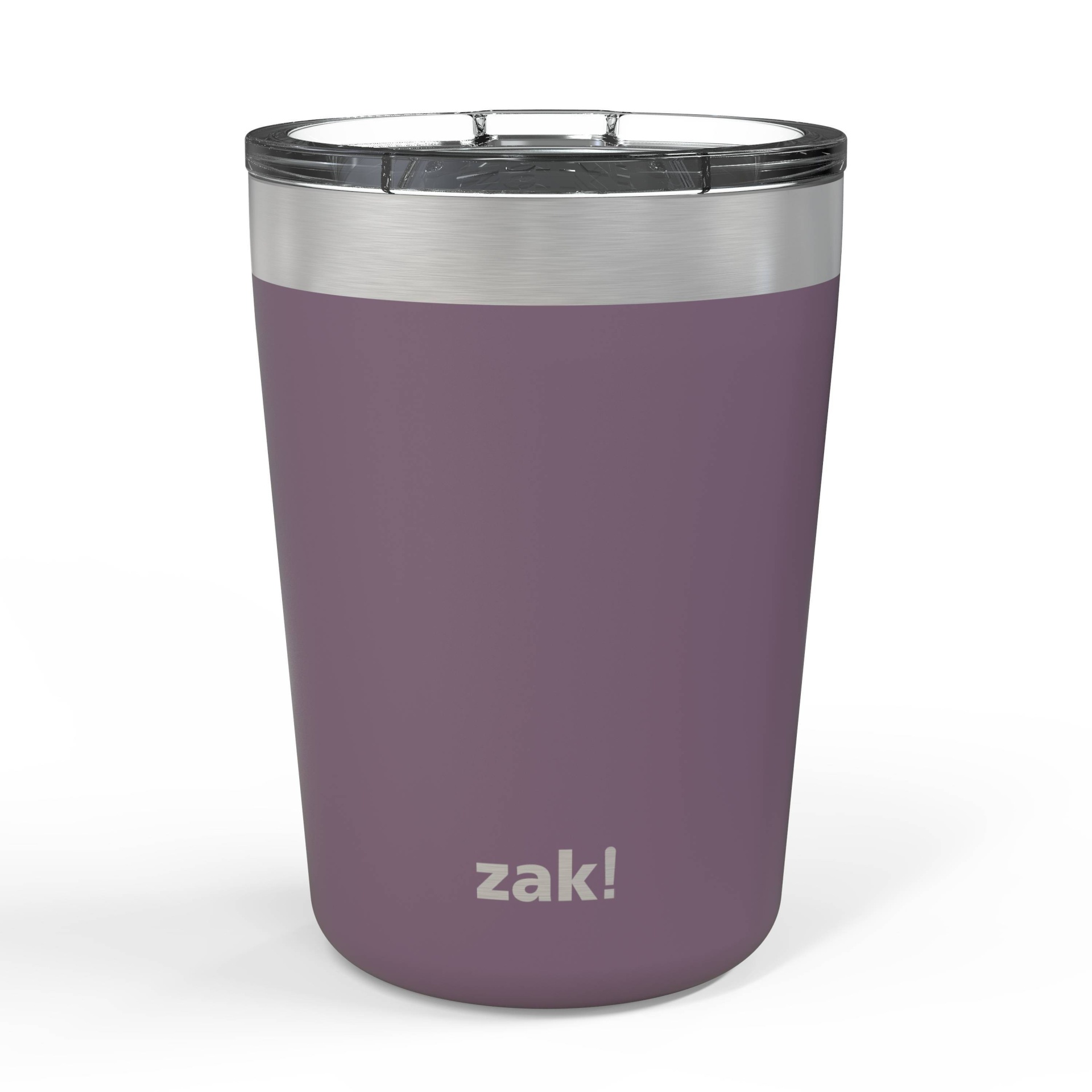Zak! Designs 30 oz Double Wall Stainless Steel Tumbler Purple Lilac Cup Hot  Cold