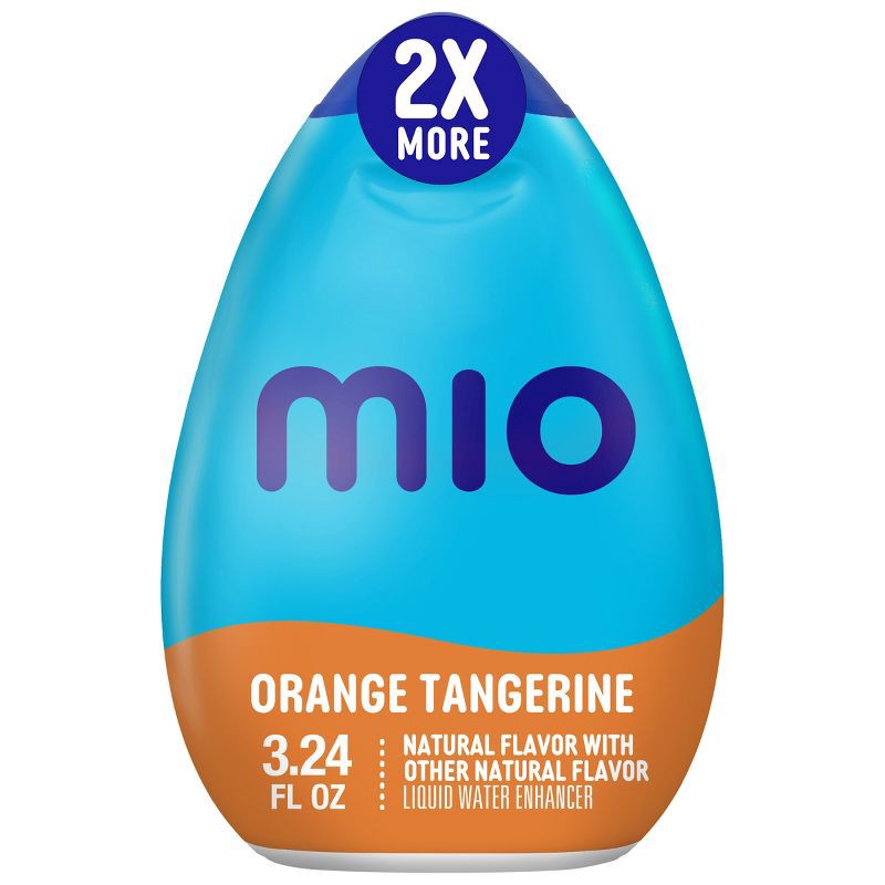 slide 1 of 10, MiO Orange Tangerine Liquid Water Enhancer - 3.24 fl oz Bottle, 3.24 fl oz