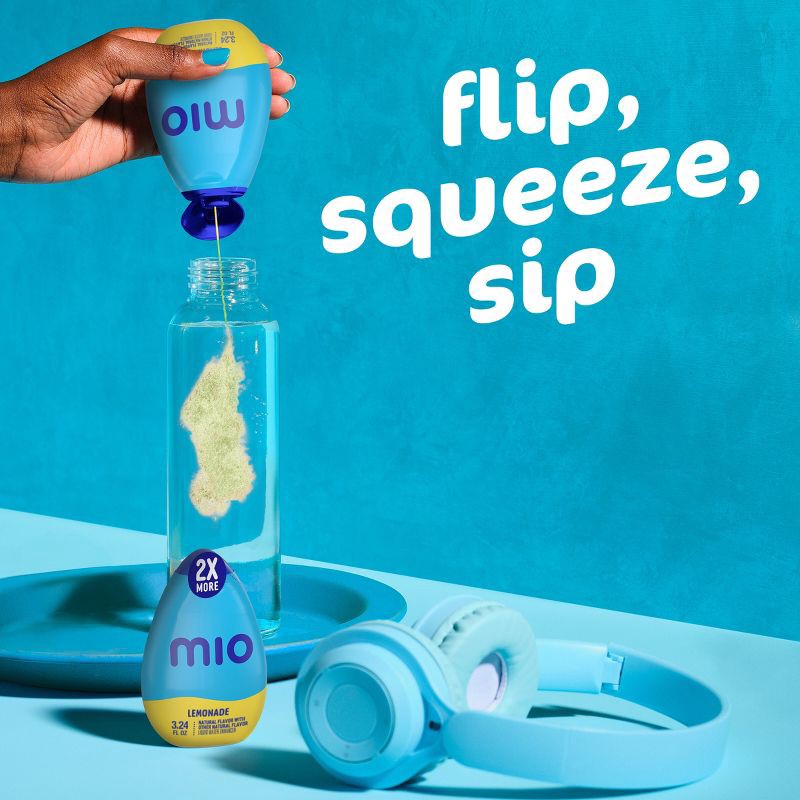 slide 9 of 10, MiO Lemonade Liquid Water Enhancer - 3.24 fl oz Bottle, 3.24 fl oz