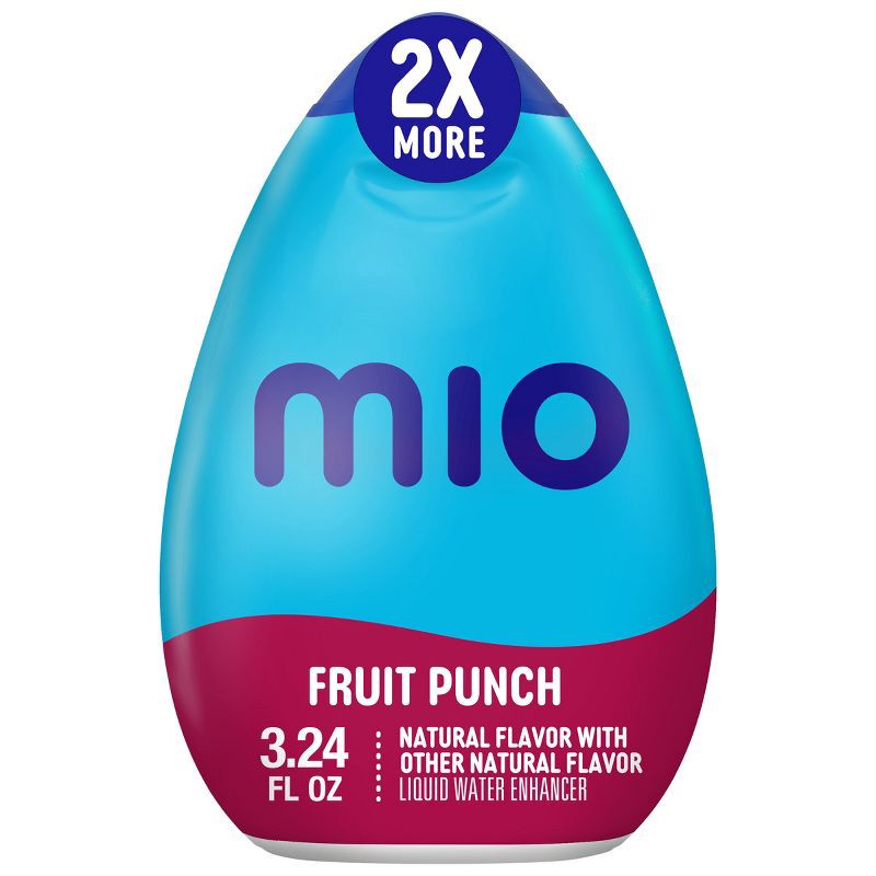 slide 1 of 10, MiO Fruit Punch Liquid Water Enhancer - 3.24 fl oz Bottle, 3.24 fl oz