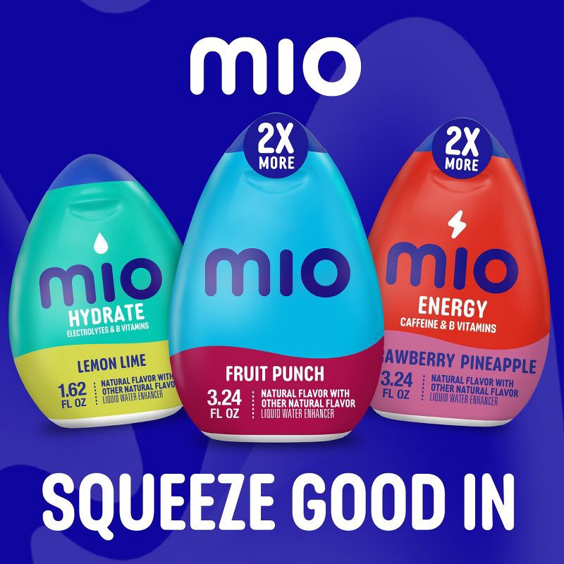 slide 9 of 10, MiO Fruit Punch Liquid Water Enhancer - 3.24 fl oz Bottle, 3.24 fl oz