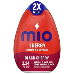 MiO Energy Black Cherry Water Enhancer - 3.24 fl oz Bottle