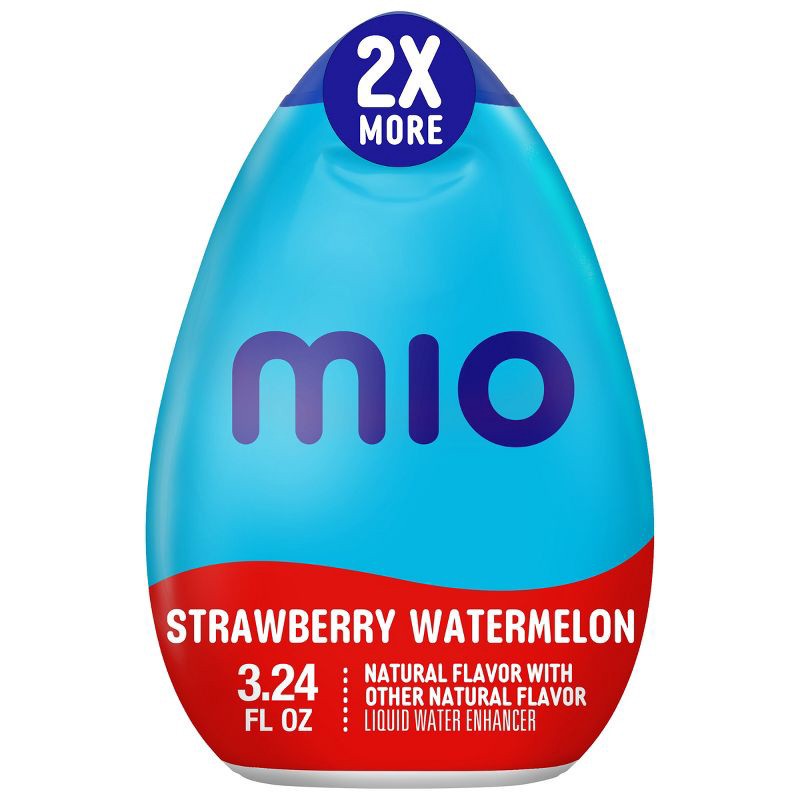 slide 1 of 10, MiO Strawberry Watermelon Liquid Water Enhancer - 3.24 fl oz Bottle, 3.24 fl oz