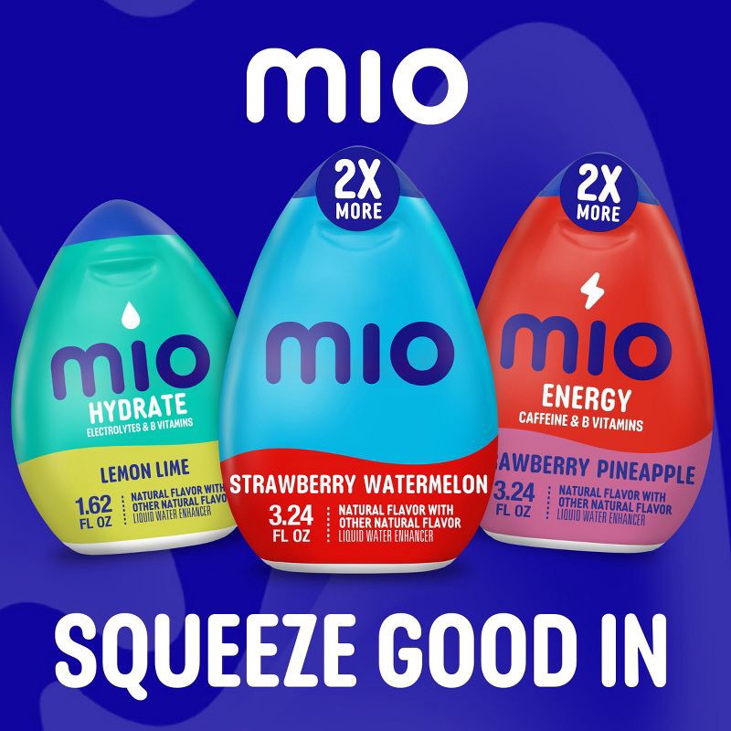 slide 10 of 10, MiO Strawberry Watermelon Liquid Water Enhancer - 3.24 fl oz Bottle, 3.24 fl oz