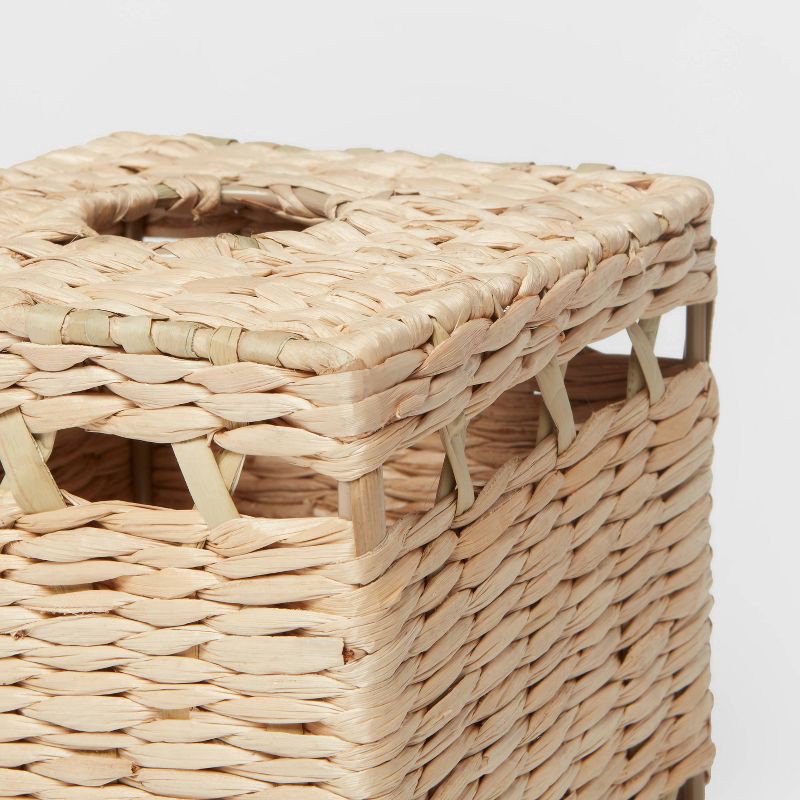 slide 4 of 4, Woven Tissue Cover Natural - Threshold™, 1 ct