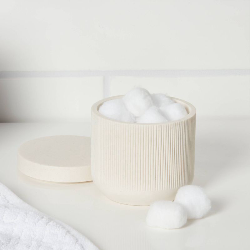 slide 2 of 4, Modern Resin Canister Sand - Threshold™, 1 ct