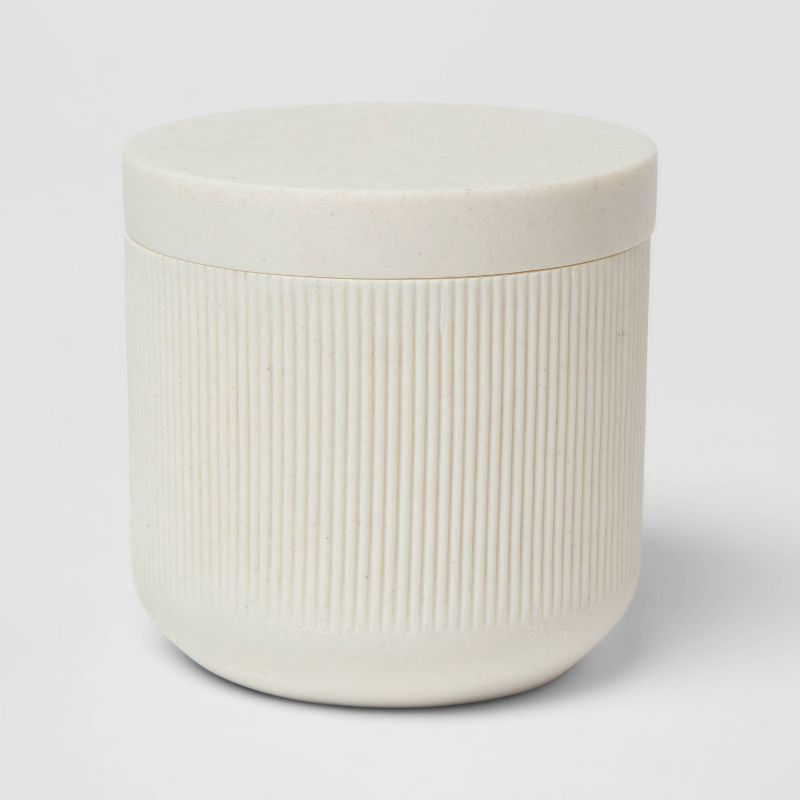 slide 3 of 4, Modern Resin Canister Sand - Threshold™, 1 ct