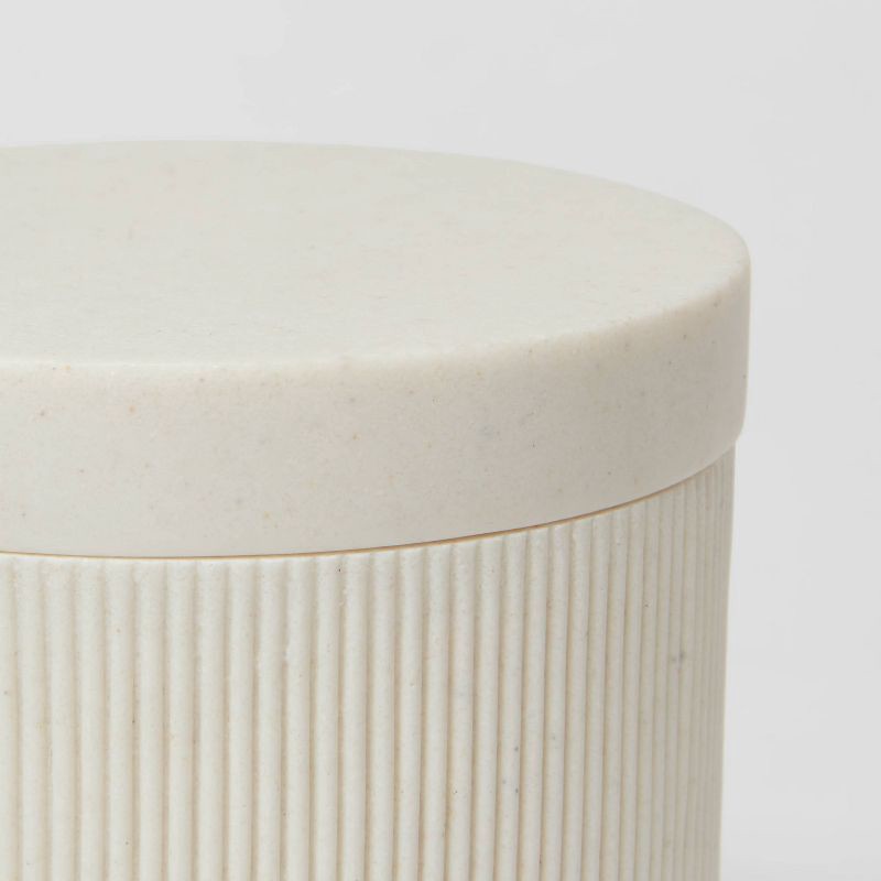 slide 4 of 4, Modern Resin Canister Sand - Threshold™, 1 ct