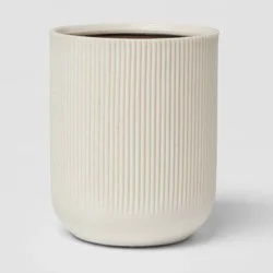 Modern Resin Toothbrush Holder Sand - Threshold™
