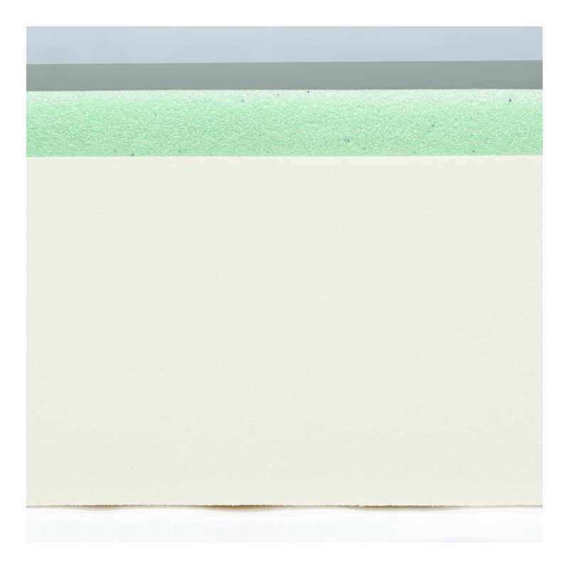 slide 4 of 4, 6" Gel Memory Foam Mattress with Antimicrobial Fabric Cover - Twin - Room Essentials™, 1 ct