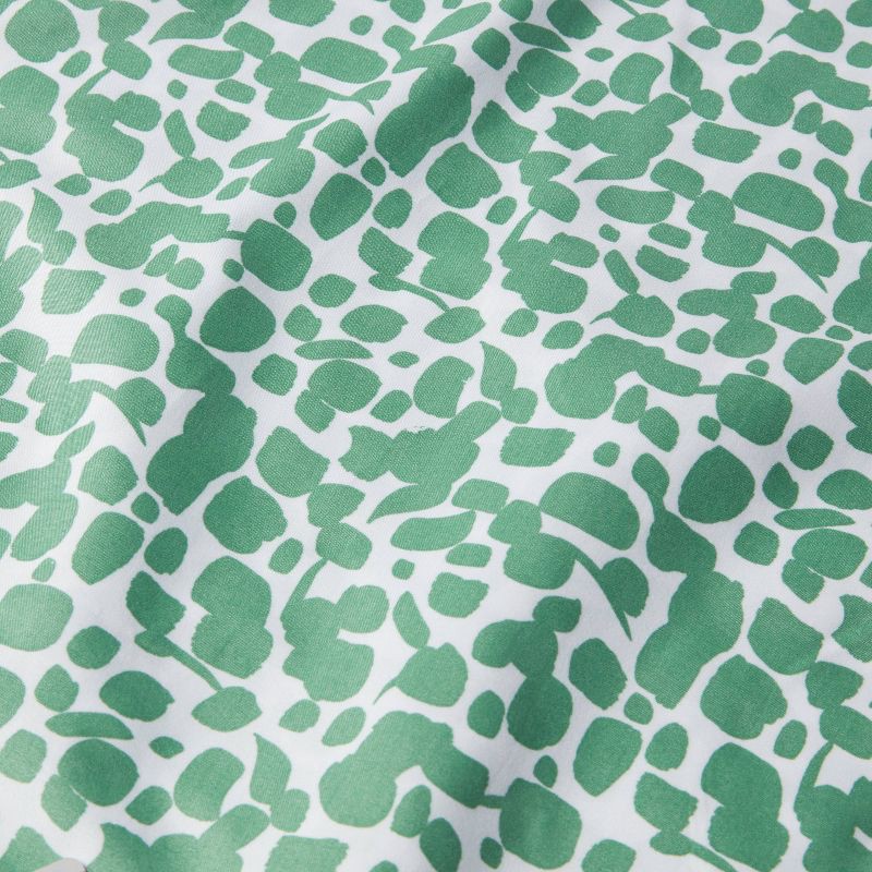 slide 4 of 4, Full Printed Microfiber Sheet Set Green Dot - Room Essentials™: Polyester, OEKO-TEX Certified, 4-Piece Set, 1 ct