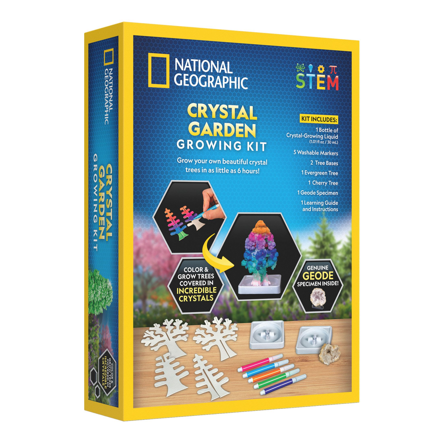 slide 2 of 8, National Geographic Crystal Garden, 1 ct