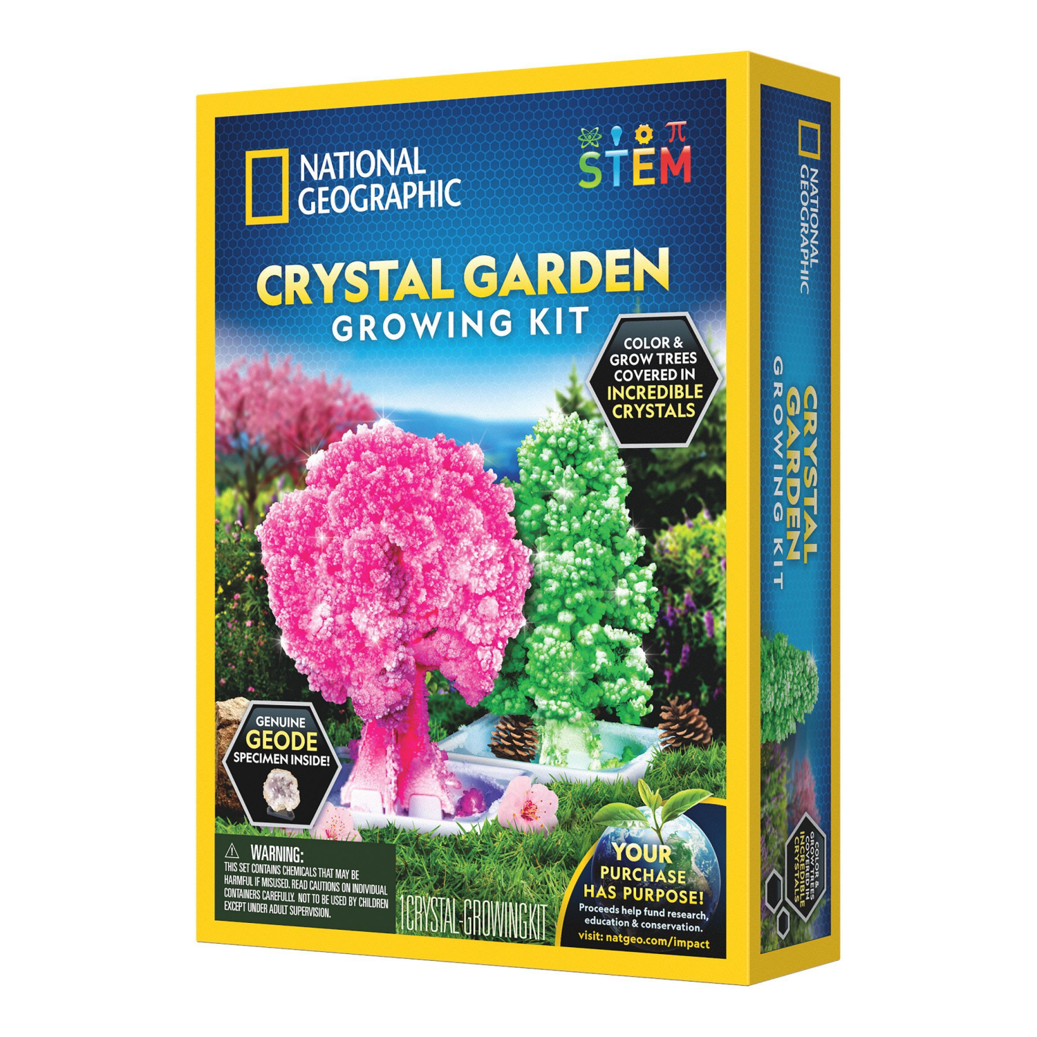 slide 7 of 8, National Geographic Crystal Garden, 1 ct