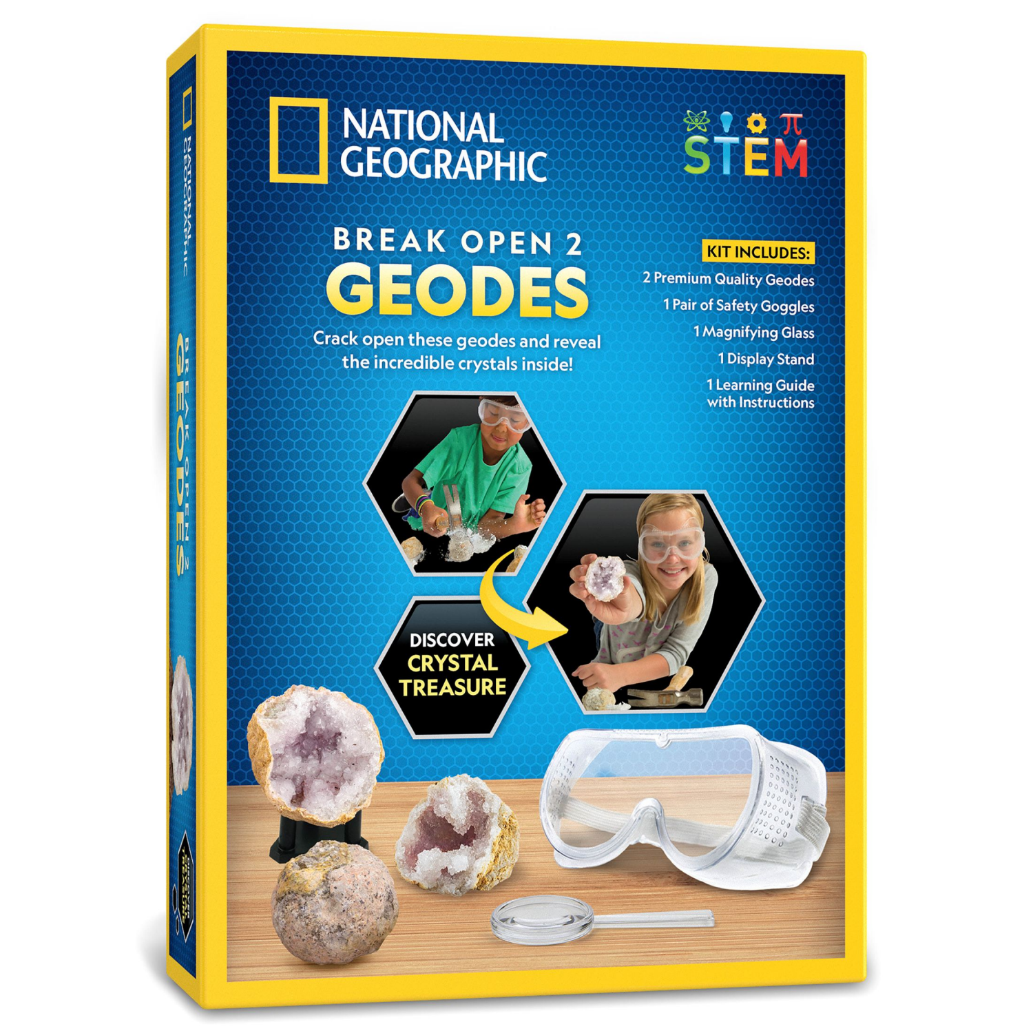 slide 2 of 7, National Geographic Geodes 1 Kit, 1 ct