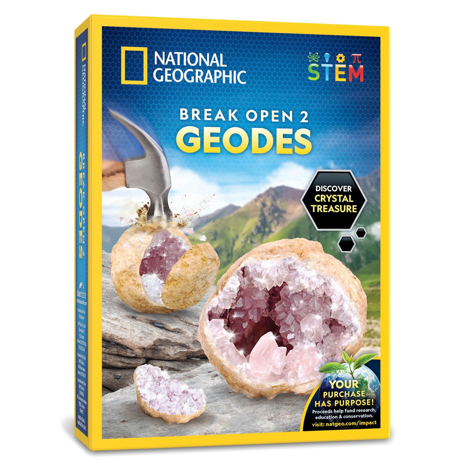 slide 3 of 7, National Geographic Geodes 1 Kit, 1 ct