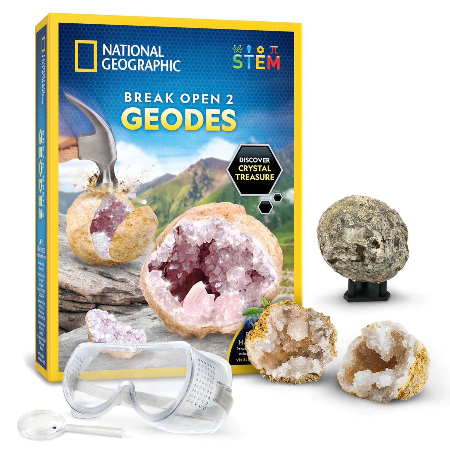 slide 7 of 7, National Geographic Geodes 1 Kit, 1 ct