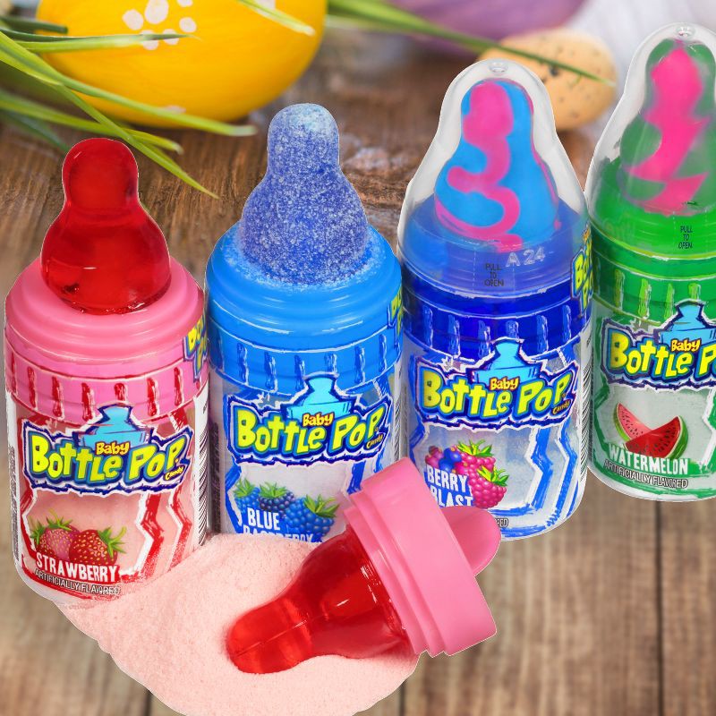 slide 4 of 5, Bazooka Baby Bottle Pop Candy - 5ct/5.5oz, 5 ct, 5.5 oz