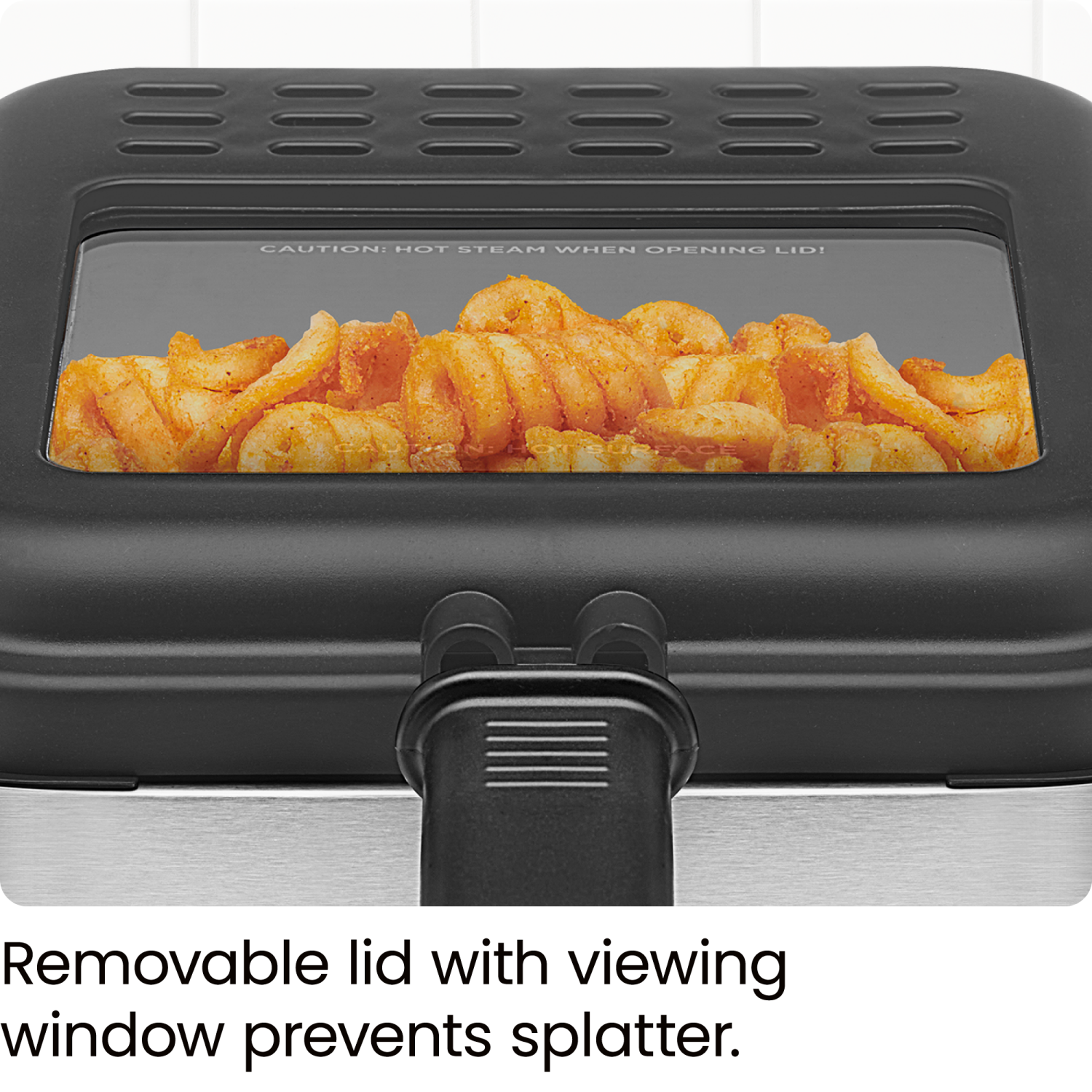 slide 5 of 6, CHEFMAN Deep Fryer Stainless Steel, 1.5 liter