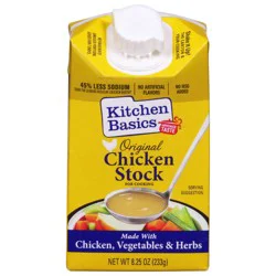 Kitchen Basics Original Chicken Stock, 8.25 Oz. Carton