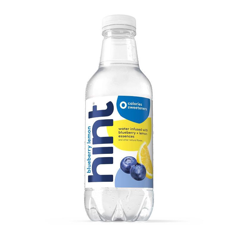 slide 1 of 8, hint Blueberry Lemon Flavored Water - 16 fl oz Bottle, 16 fl oz