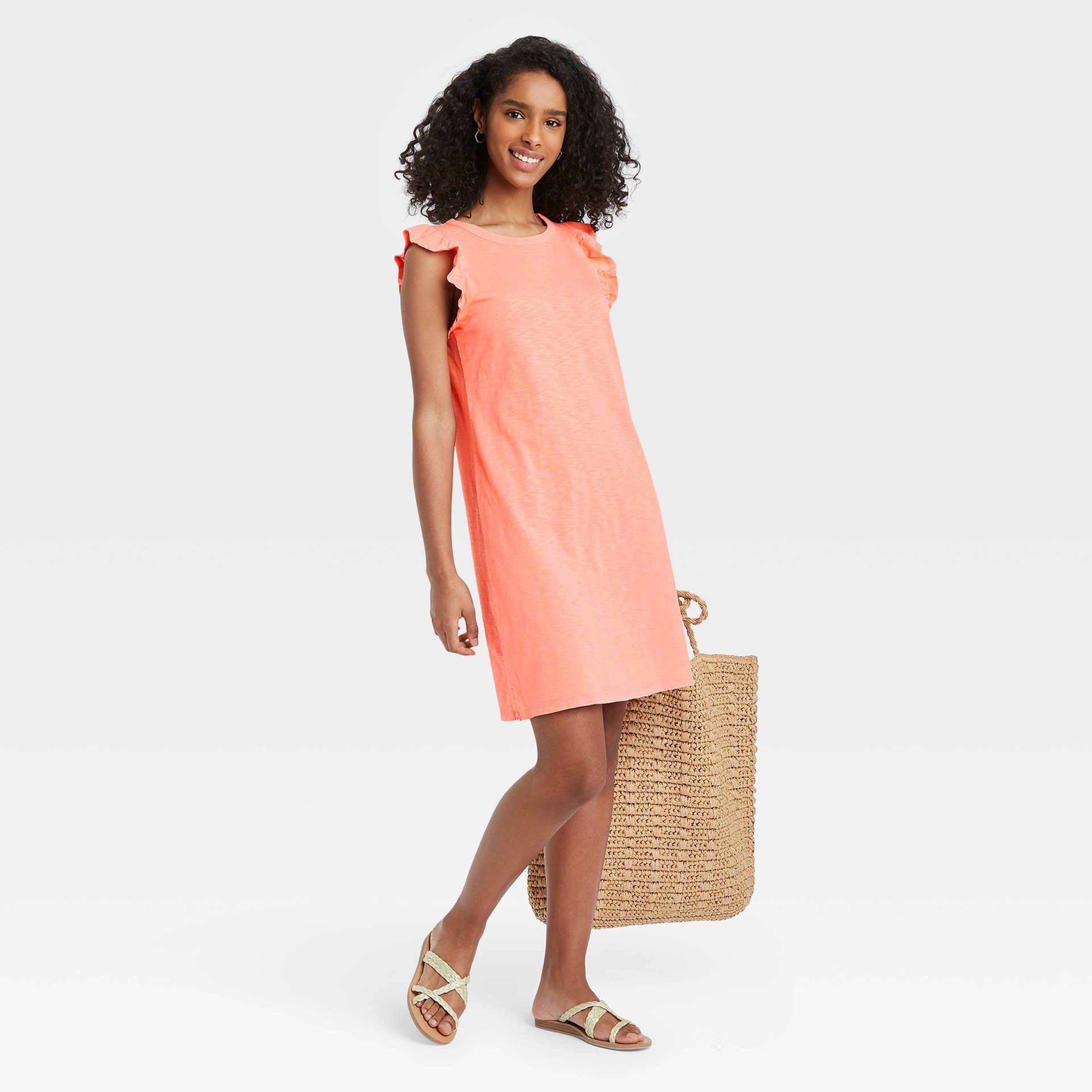 Coral tank outlet dress