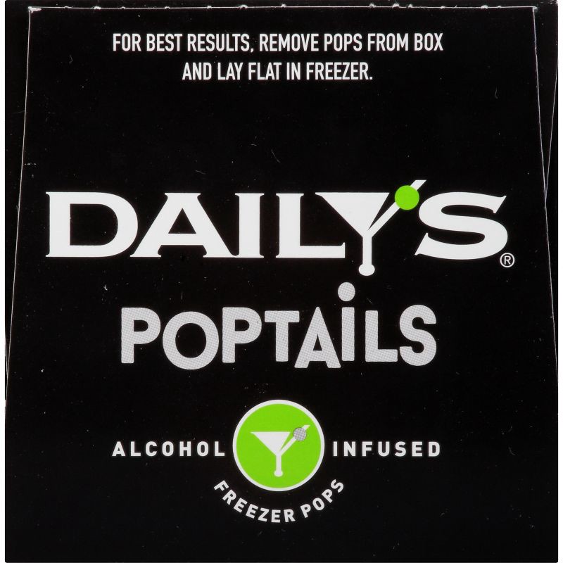slide 5 of 8, Daily's Cocktails Daily's Poptails Alcohol Infused Freezer Pops Variety Pack - 12pk/100ml, 12 ct, 100 ml