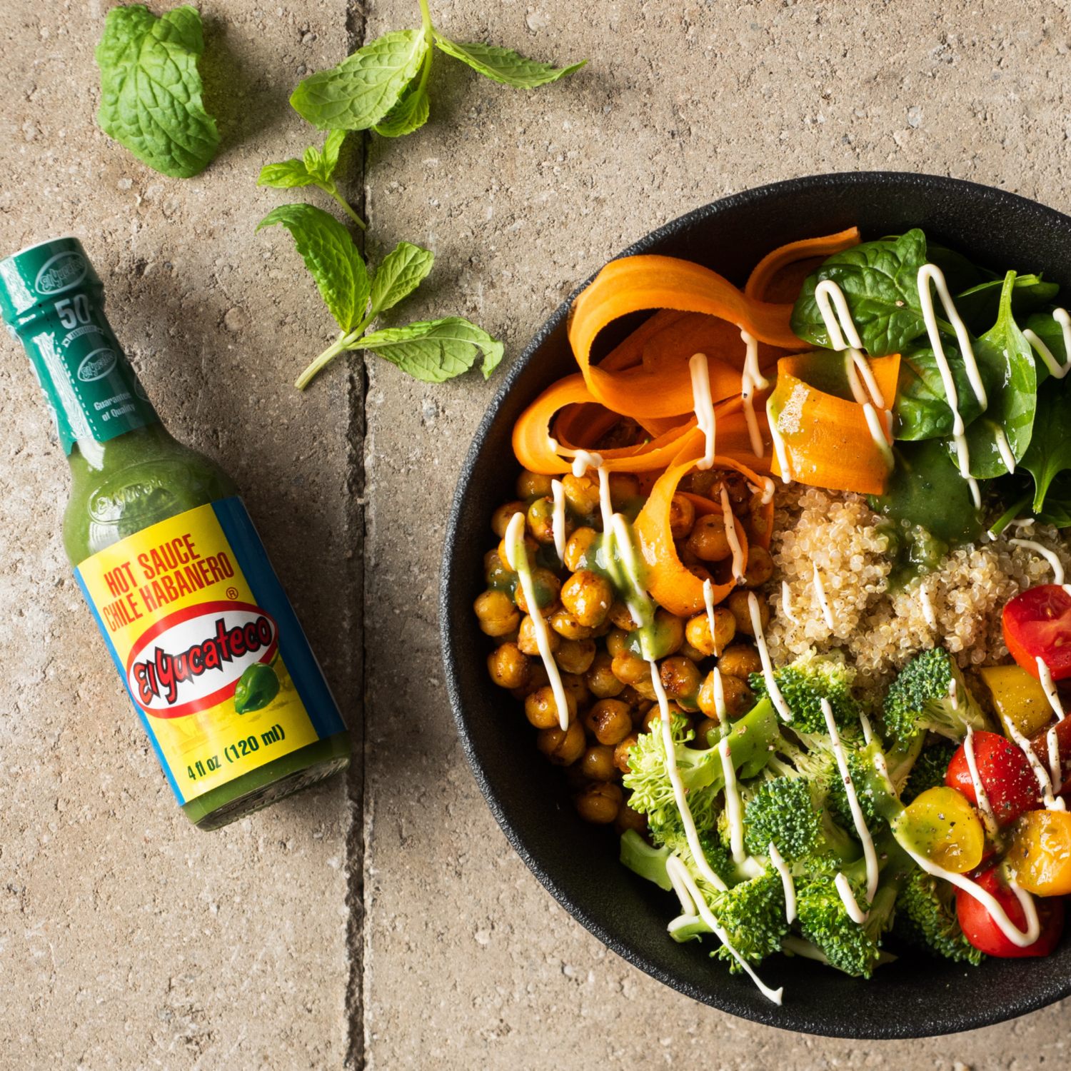 slide 4 of 8, El Yucateco Chile Habanero Hot Sauce 4 fl oz, 4 fl oz