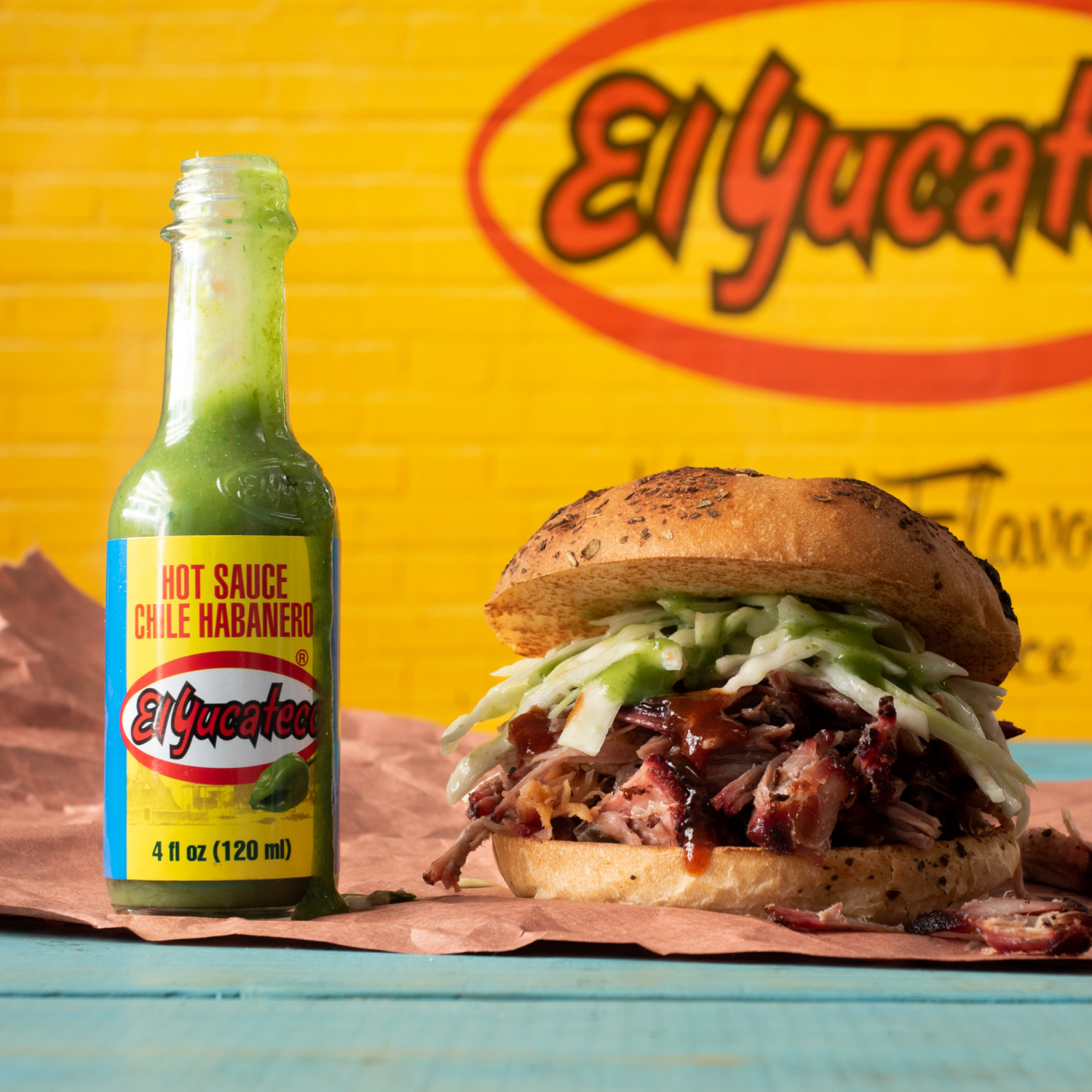 slide 5 of 8, El Yucateco Chile Habanero Hot Sauce 4 fl oz, 4 fl oz