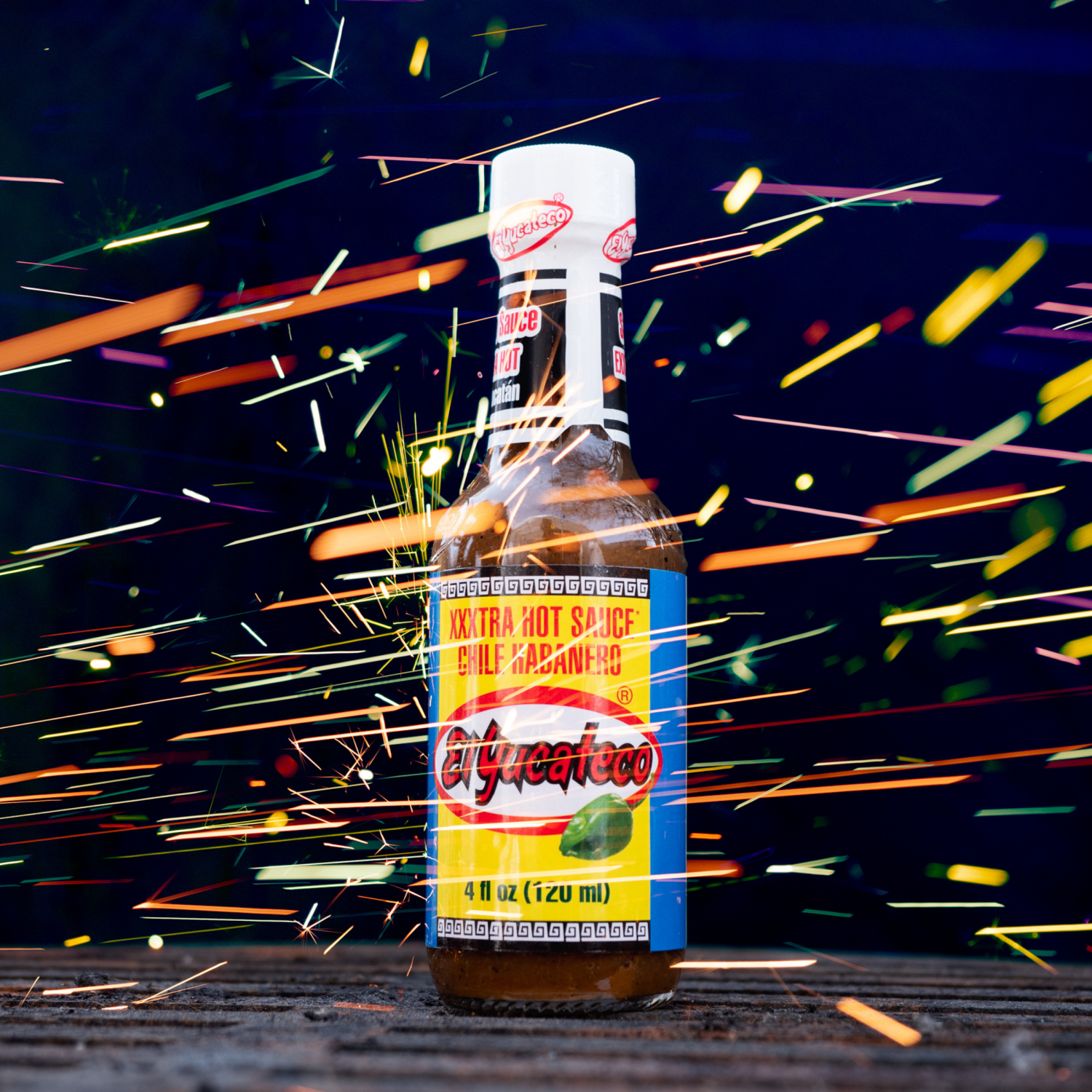 slide 4 of 8, El Yucateco Xxxtra Chile Habanero Hot Sauce 4 fl oz, 4 fl oz