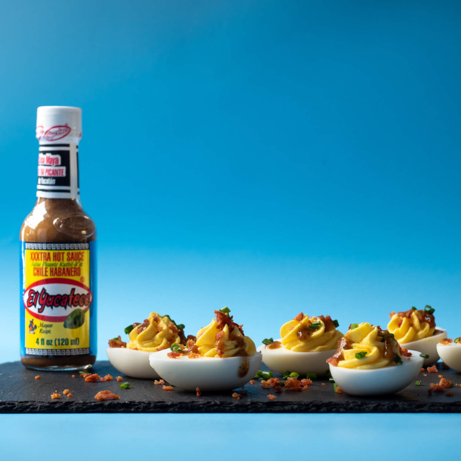 slide 5 of 8, El Yucateco Xxxtra Chile Habanero Hot Sauce 4 fl oz, 4 fl oz