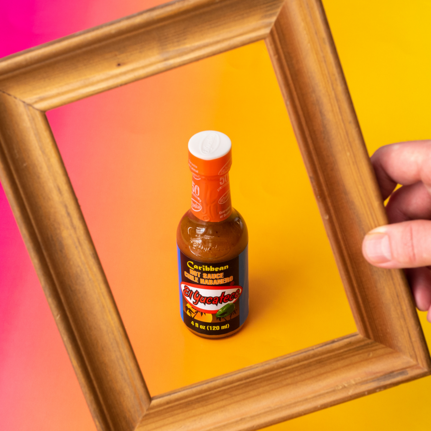 slide 4 of 8, El Yucateco Caribbean Chile Habanero Hot Sauce 4 fl oz, 4 fl oz