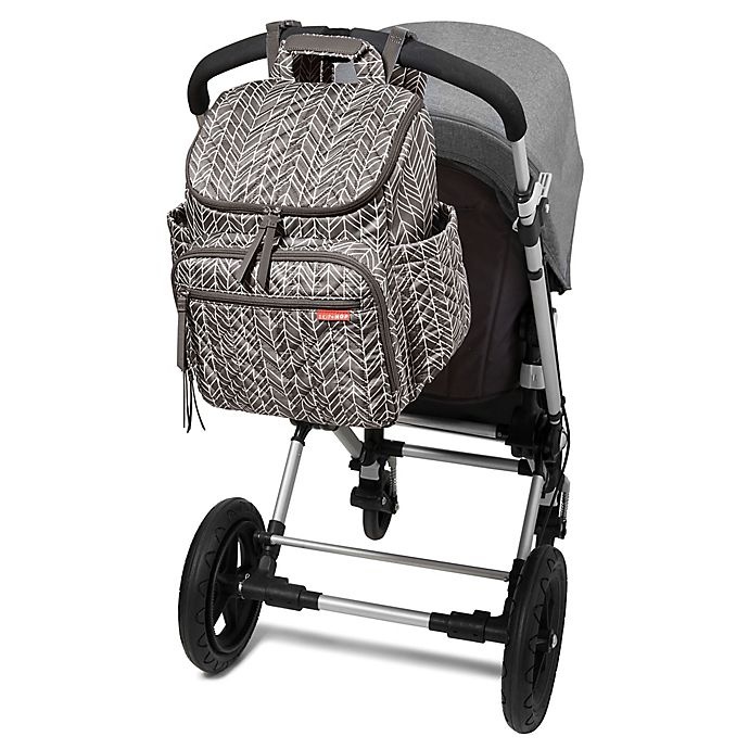 slide 6 of 6, Skip Hop SKIP*HOP Forma Backpack Diaper Bag - Grey, 1 ct