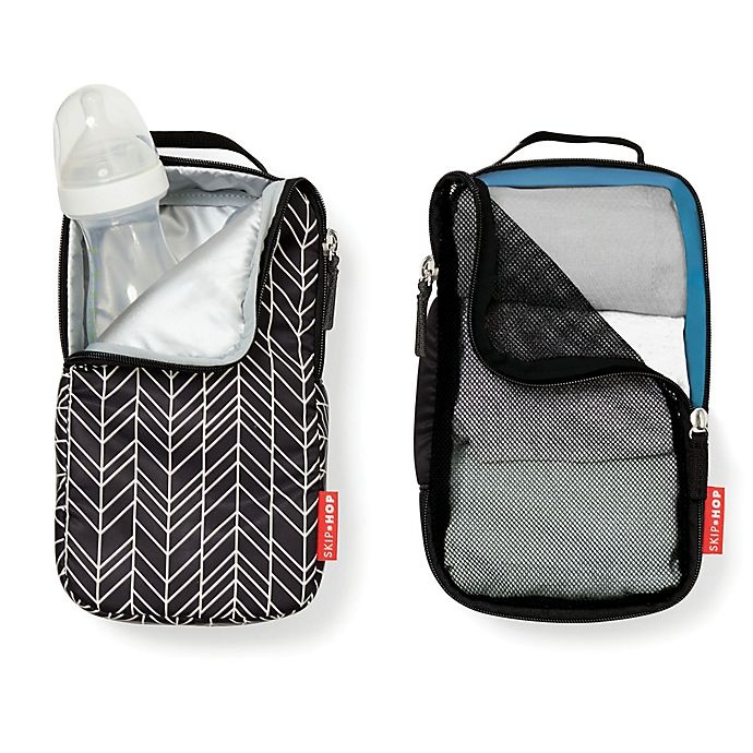 slide 3 of 12, Skip Hop SKIP*HOP Forma Pack & Go Diaper Tote - Black, 1 ct