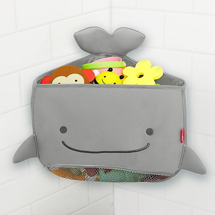 slide 2 of 5, Skip Hop SKIP*HOP Moby Corner Bath Organizer - Grey, 1 ct