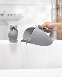 Skip Hop Moby Waterfall Bath Rinser - Gray