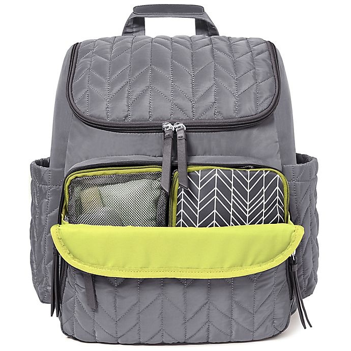 slide 3 of 11, Skip Hop SKIP*HOP Forma Backpack Diaper Bag - Grey, 1 ct