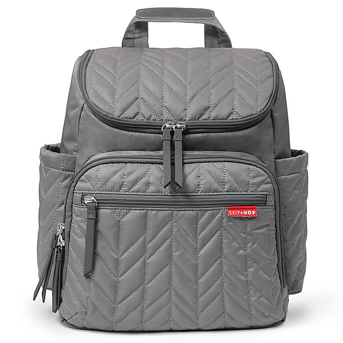 slide 1 of 11, Skip Hop SKIP*HOP Forma Backpack Diaper Bag - Grey, 1 ct