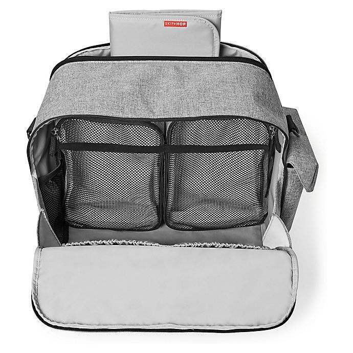 slide 2 of 11, Skip Hop SKIP*HOP Duo Weekender Diaper Bag - Grey Melange, 1 ct