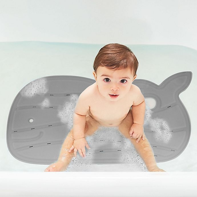 slide 6 of 7, Skip Hop SKIP*HOP Moby Tub Mat - Grey, 1 ct