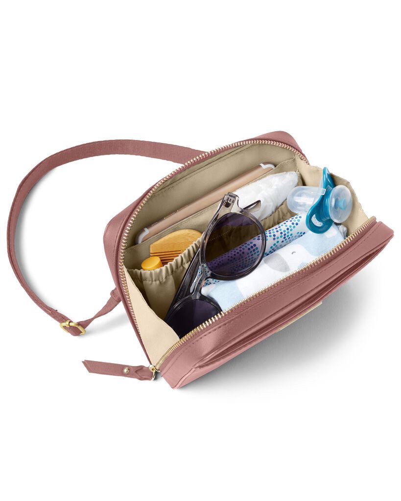 slide 2 of 9, Skiphop Greenwich Convertible Hip Pack DustyRose NS, 1 ct