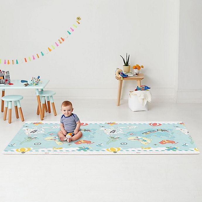 slide 8 of 9, Skip Hop SKIP*HOP Little Traveler Reversible Play Mat, 1 ct