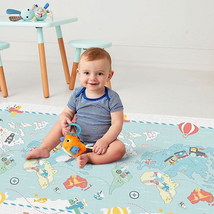 slide 5 of 9, Skip Hop SKIP*HOP Little Traveler Reversible Play Mat, 1 ct