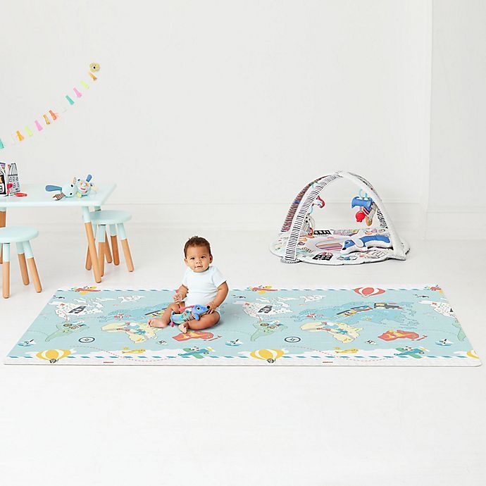 slide 3 of 9, Skip Hop SKIP*HOP Little Traveler Reversible Play Mat, 1 ct