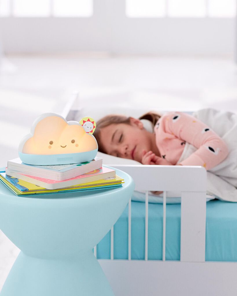 slide 7 of 11, Skiphop Dream & Shine Sleep Trainer White/Blue NS, 1 ct